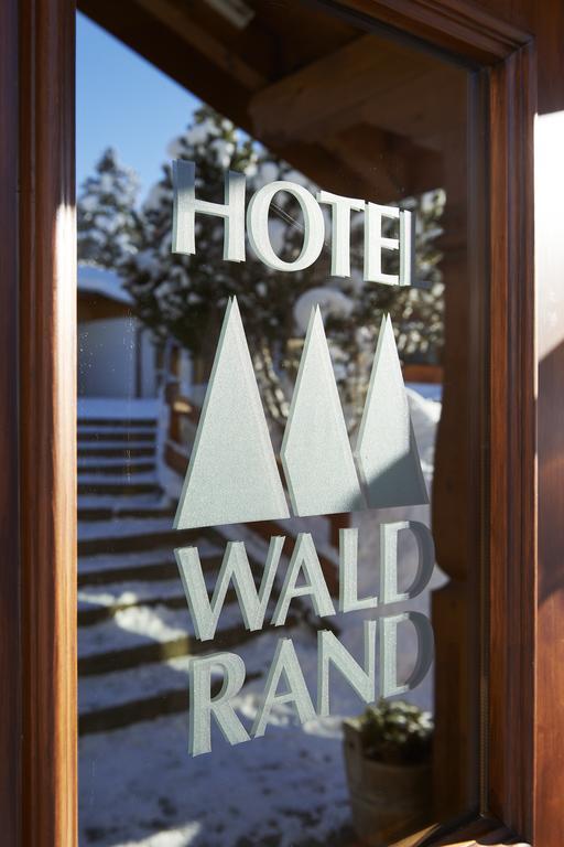 Hotel Waldrand Lenk Exteriér fotografie