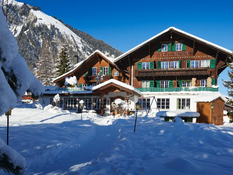Hotel Waldrand Lenk Exteriér fotografie
