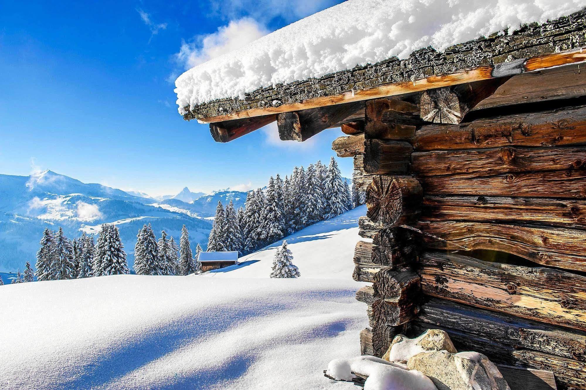 Hotel Waldrand Lenk Exteriér fotografie